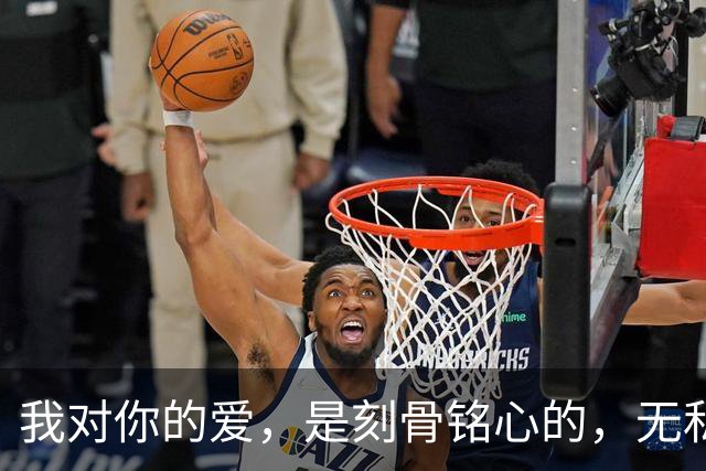 我对你的爱，是刻骨铭心的，无私奉献的